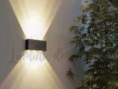 Aplica LED Exterior Fade 12W, LED inclus, 6 surse de iluminare, Lumina: Cald, Echivalent 48W